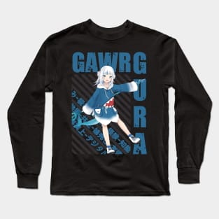 Vtuber - Gawr Gura #01 Long Sleeve T-Shirt